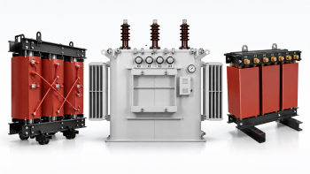 Transformadores para elevar ou rebaixar a tensao, utilizada em subestações eletricas e usinas solares.
